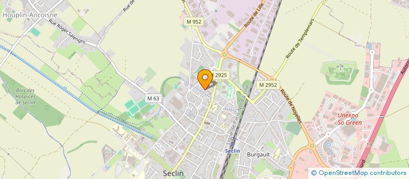 localisation de l'entreprise MADAME LUCIE HOAREAU  SECLIN