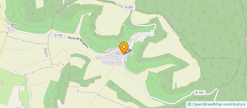 localisation de l'entreprise MADAME LUCIE HOFFMANN  BERGERES