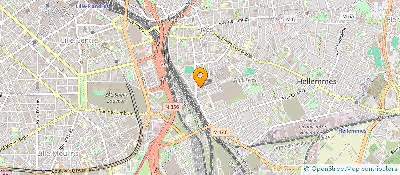 localisation de l'entreprise MADAME LUCIE ISABELLE DESCHAMPS à LILLE
