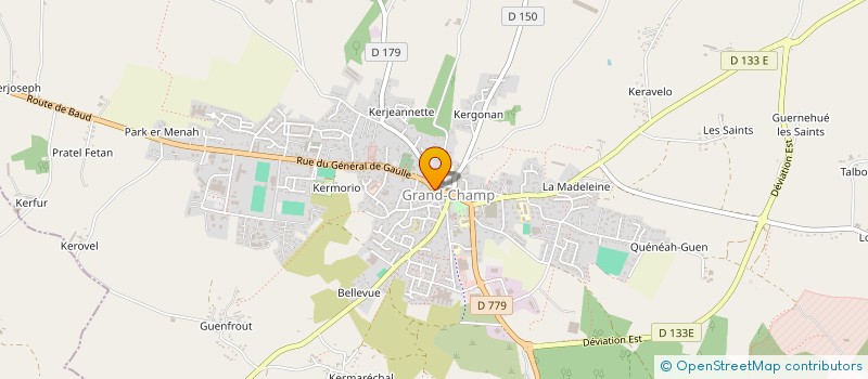 localisation de l'entreprise MADAME LUCIE JAMET à GRAND-CHAMP