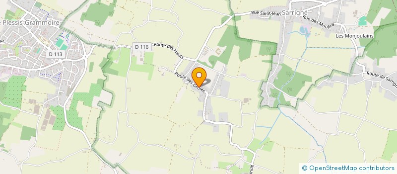 localisation de l'entreprise MADAME LUCIE JAMIN  CESTAS