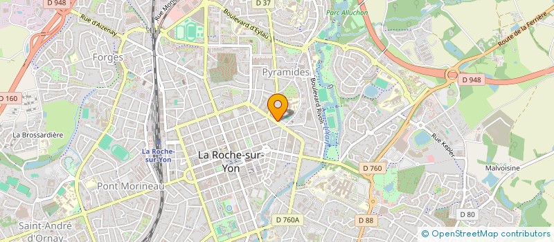 localisation de l'entreprise MADAME LUCIE JASTRZEBSKI à LA ROCHE-SUR-YON