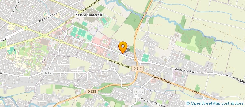 localisation de l'entreprise MADAME LUCIE JEANJEAN  BIARRITZ