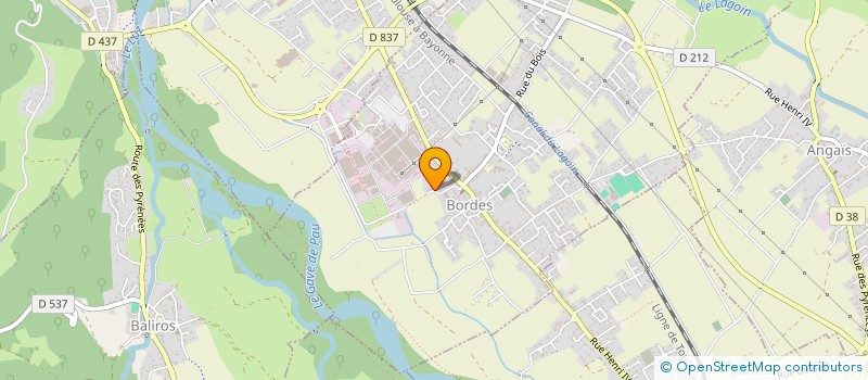 localisation de l'entreprise MADAME LUCIE JEMET  BORDES