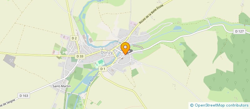 localisation de l'entreprise MADAME LUCIE JONDEAU à DONZY