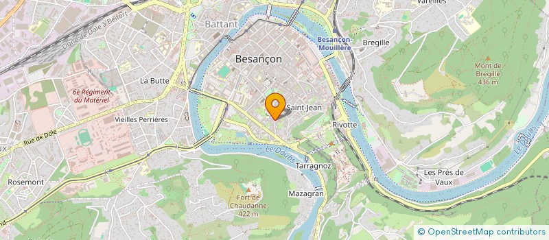 localisation de l'entreprise MADAME LUCIE JOSET  BESANCON