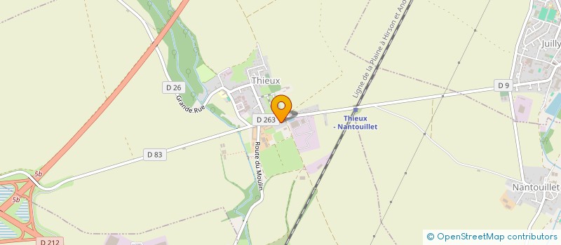 localisation de l'entreprise MADAME LUCIE JOST  THIEUX