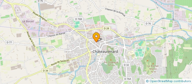 localisation de l'entreprise MADAME LUCIE JOUINI  CHATEAURENARD