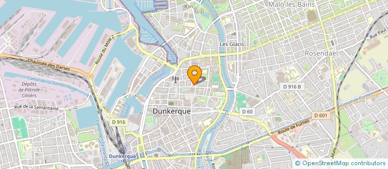 localisation de l'entreprise MADAME LUCIE JUAN à DUNKERQUE