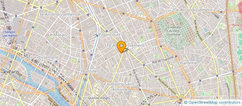 localisation de l'entreprise MADAME LUCIE JUAN  PARIS