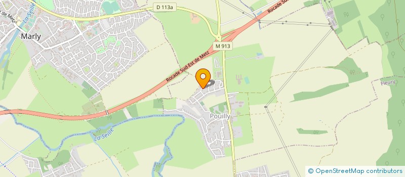 localisation de l'entreprise MADAME LUCIE JUNG  POUILLY