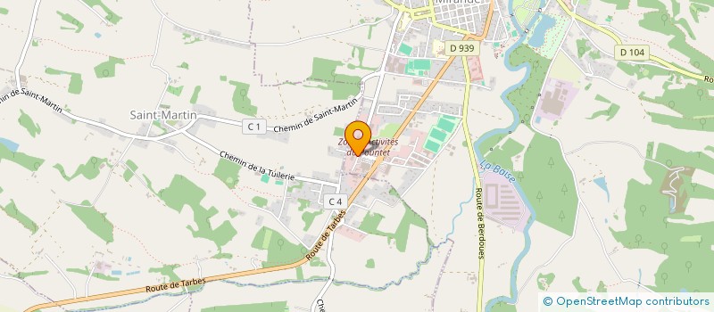 localisation de l'entreprise MADAME LUCIE KALAWON  BERDOUES