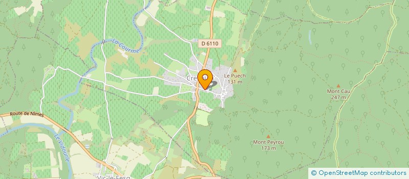 localisation de l'entreprise MADAME LUCIE KARRENBAUER  CRESPIAN