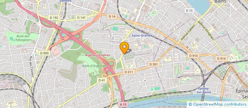 localisation de l'entreprise MADAME LUCIE KOWALCZYK  SAINT-GRATIEN