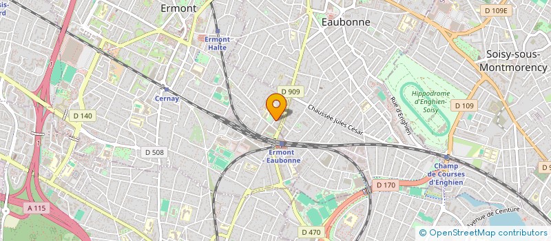 localisation de l'entreprise MADAME LUCIE KRAUSCH  ERMONT