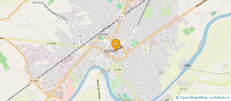 localisation de l'entreprise MADAME LUCIE LABORET  GAILLAC