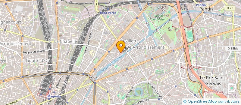 localisation de l'entreprise MADAME LUCIE LAFFIN  PARIS