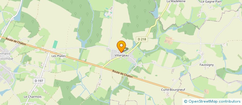 localisation de l'entreprise MADAME LUCIE LAGNEAU  L'ABERGEMENT-SAINTE-COLOMBE