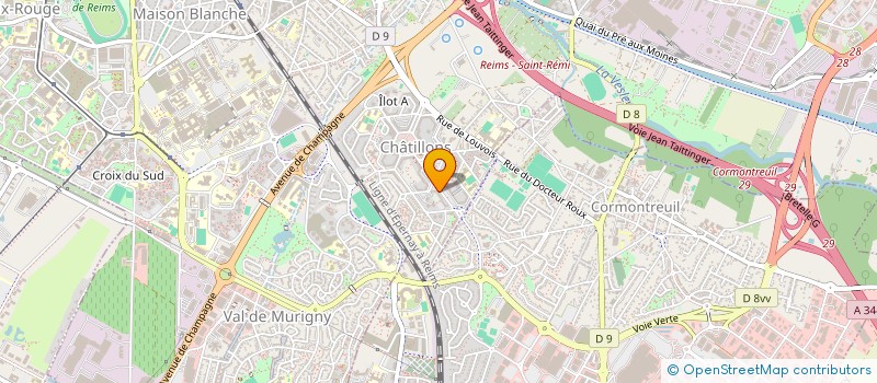 localisation de l'entreprise MADAME LUCIE LAGNY  BEZANNES