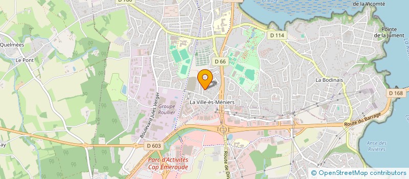 localisation de l'entreprise MADAME LUCIE LAGREE  DINARD