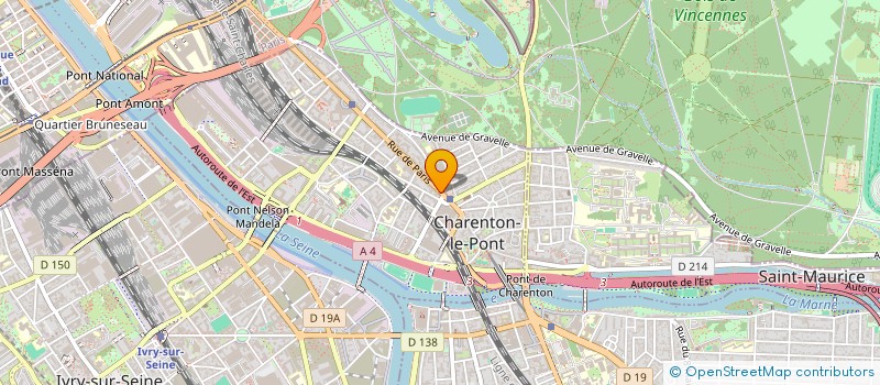 localisation de l'entreprise MADAME LUCIE LAHMI  CHARENTON-LE-PONT