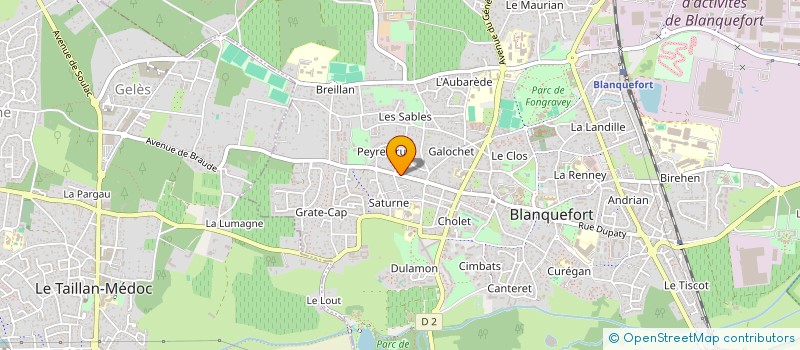 localisation de l'entreprise MADAME LUCIE LAMARQUE à BLANQUEFORT