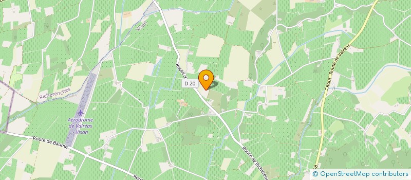 localisation de l'entreprise MADAME LUCIE LAMBERT  VISAN