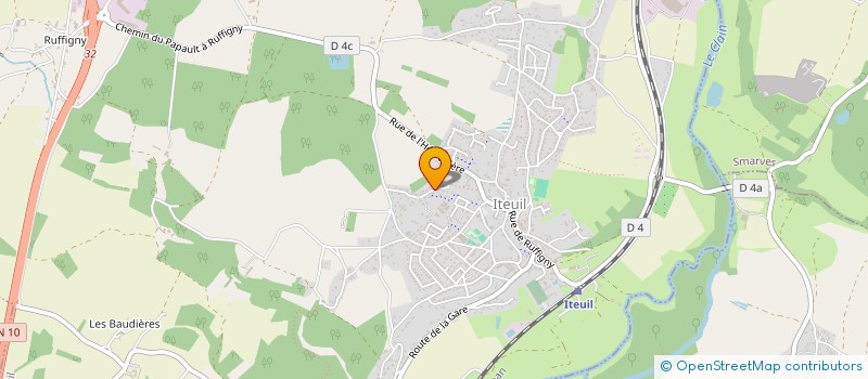 localisation de l'entreprise MADAME LUCIE LANNEAU  VALENCE-EN-POITOU