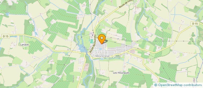 localisation de l'entreprise MADAME LUCIE LANNELONGUE  MONTREAL