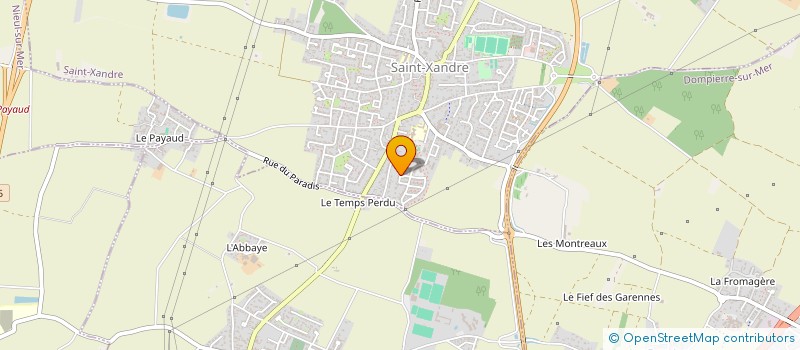 localisation de l'entreprise MADAME LUCIE LAO  SAINT-XANDRE