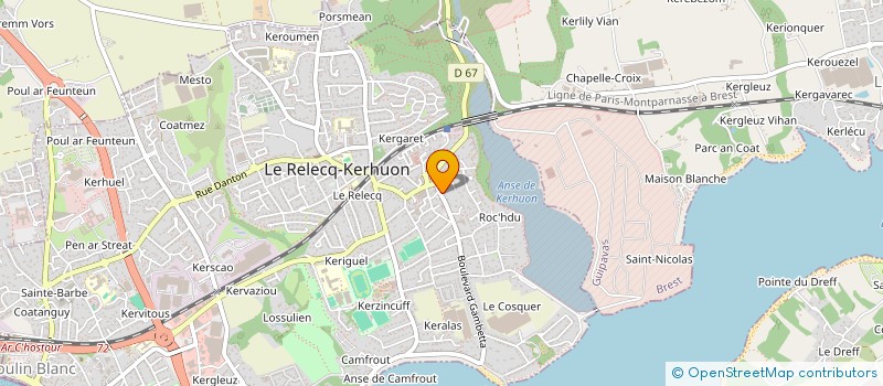 localisation de l'entreprise MADAME LUCIE LAOT à LE RELECQ-KERHUON