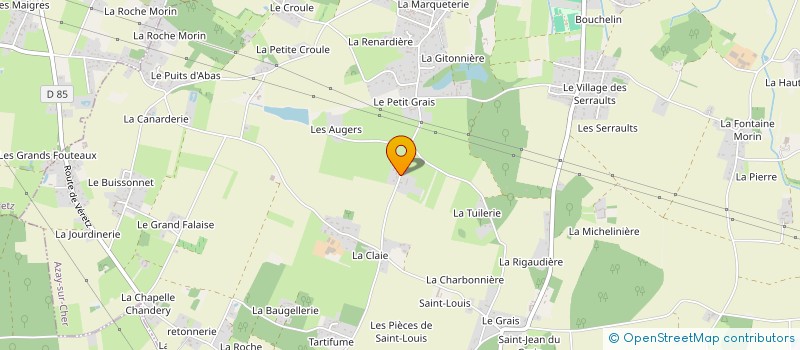 localisation de l'entreprise MADAME LUCIE LAPINTE à AZAY SUR CHER