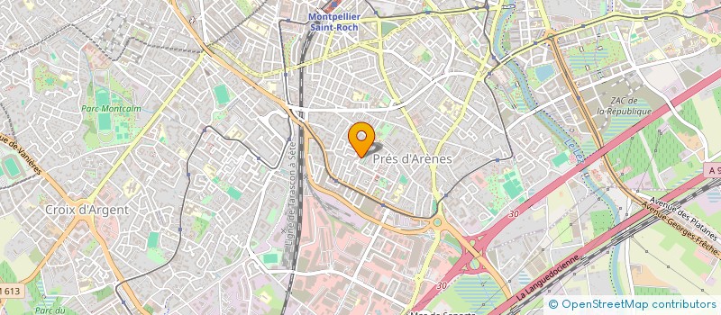 localisation de l'entreprise MADAME LUCIE LAUGEL à MONTPELLIER
