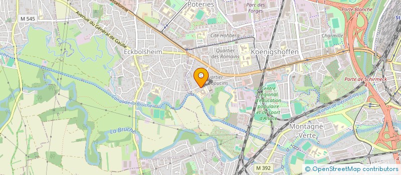 localisation de l'entreprise MADAME LUCIE LAURENT  STRASBOURG