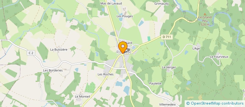localisation de l'entreprise MADAME LUCIE LAZEB à SAINT-PARDOUX-LE-LAC