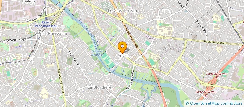 localisation de l'entreprise MADAME LUCIE LE BRIS  NANTES