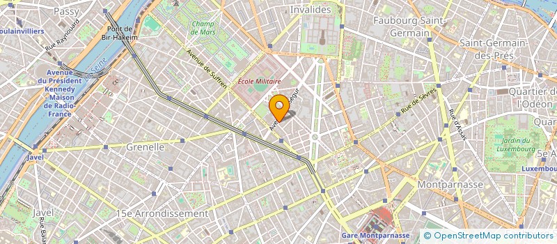 localisation de l'entreprise MADAME LUCIE LE GALL  PARIS