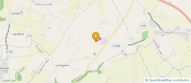 localisation de l'entreprise MADAME LUCIE LE GOUPIL à TORIGNY-LES-VILLES