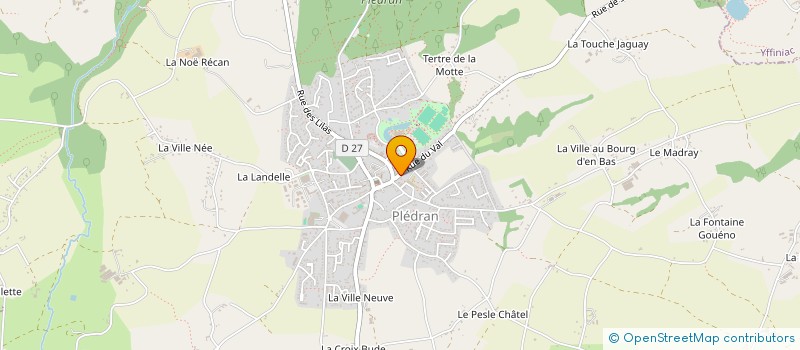 localisation de l'entreprise MADAME LUCIE LE GRAND à SAINT-JULIEN