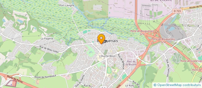 localisation de l'entreprise MADAME LUCIE LE SAGE  SAINT-CHRISTOPHE-DU-LIGNERON