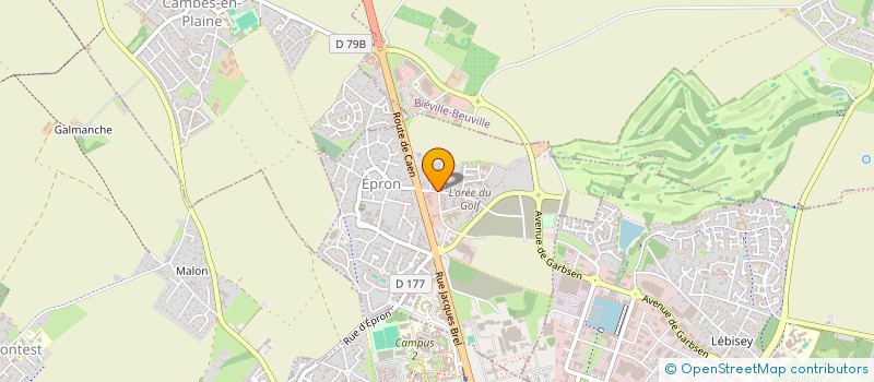 localisation de l'entreprise MADAME LUCIE LE TOUZE  EPRON