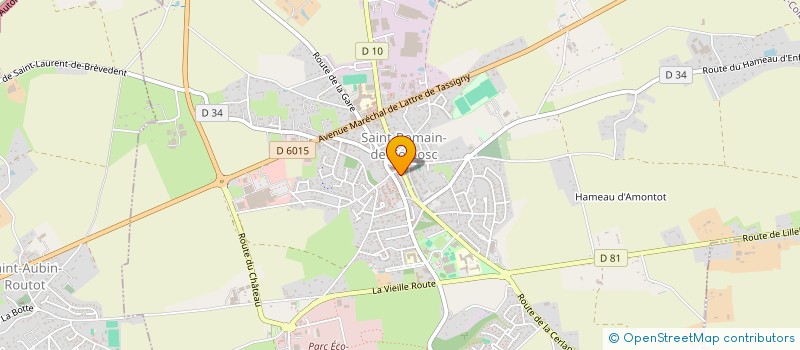 localisation de l'entreprise MADAME LUCIE LECARPENTIER à SAINT-ROMAIN-DE-COLBOSC