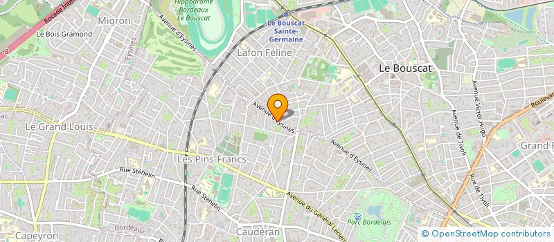 localisation de l'entreprise MADAME LUCIE LECLERCQ  BORDEAUX