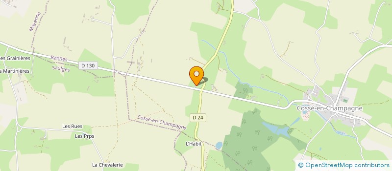 localisation de l'entreprise MADAME LUCIE LECOMTE  BANNES