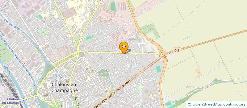 localisation de l'entreprise MADAME LUCIE LEDRU  CHALONS-EN-CHAMPAGNE