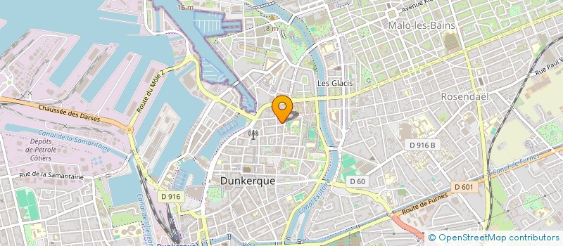 localisation de l'entreprise MADAME LUCIE LEFEBVRE à DUNKERQUE