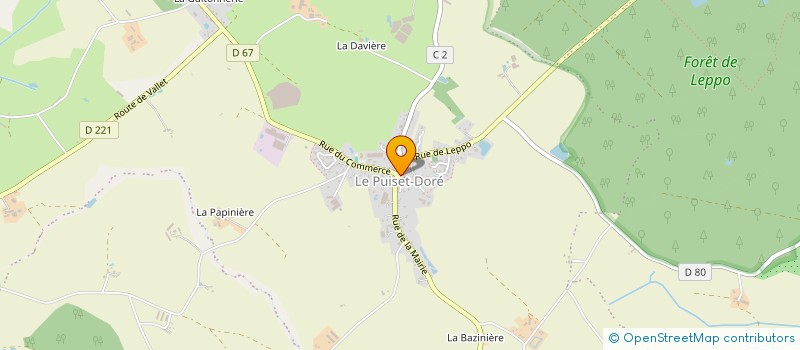 localisation de l'entreprise MADAME LUCIE LEFORT  MAUGES-SUR-LOIRE