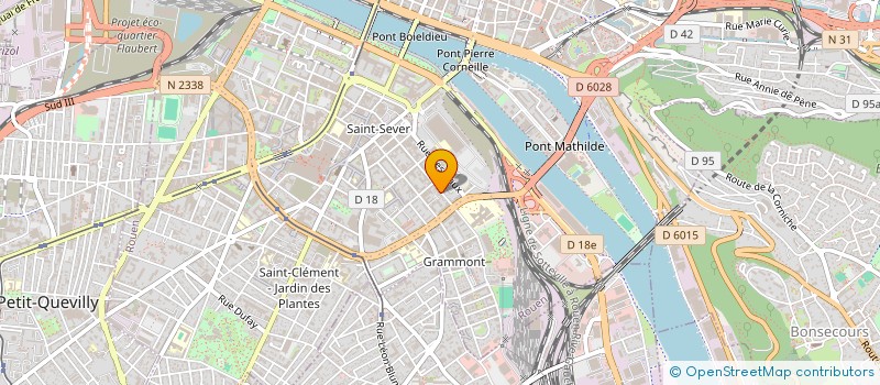 localisation de l'entreprise MADAME LUCIE LEGRAND  ROUEN