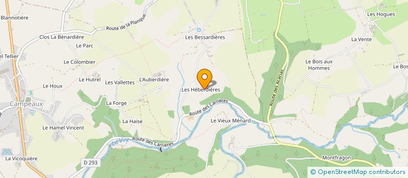 localisation de l'entreprise MADAME LUCIE LEGRIX  SOULEUVRE EN BOCAGE