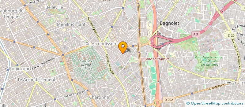 localisation de l'entreprise MADAME LUCIE LELLOUCHE  PARIS